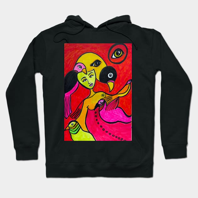 Lady Bird Hoodie by Sarah Curtiss